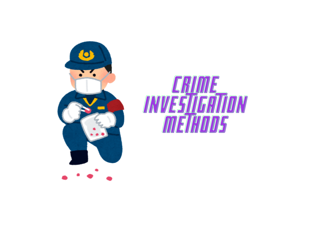 Crime Investigation Methods